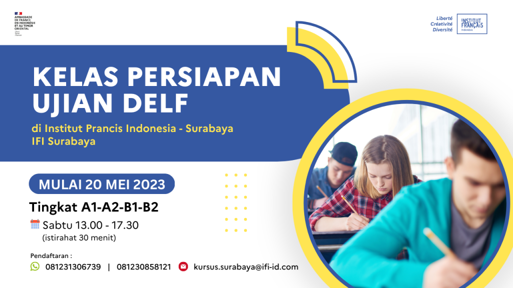 Kelas Persiapan Ujian Delf Ifi Surabaya Institut Fran Ais Indon Sie