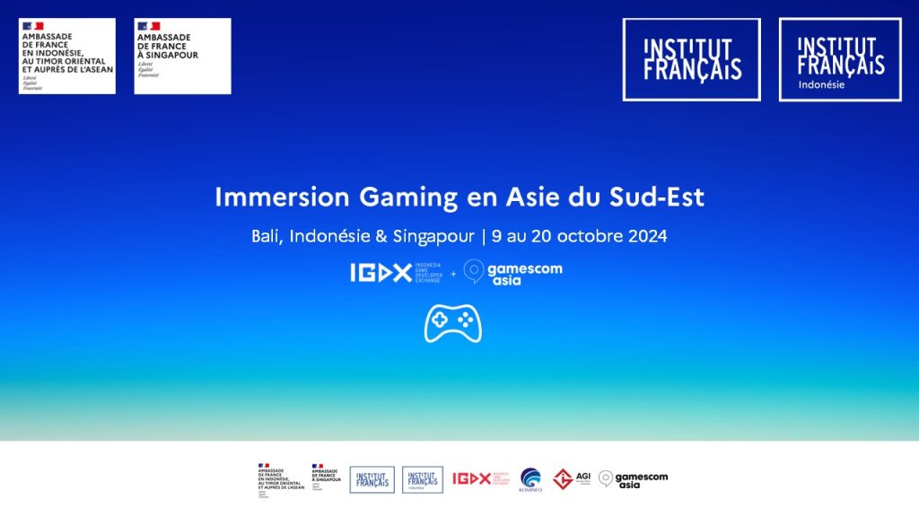 Appel à manifestation d’intérêt : Immersion Gaming en Asie du Sud-Est 2024