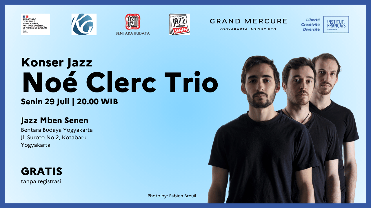 Konser Jazz – Noé Clerc Trio