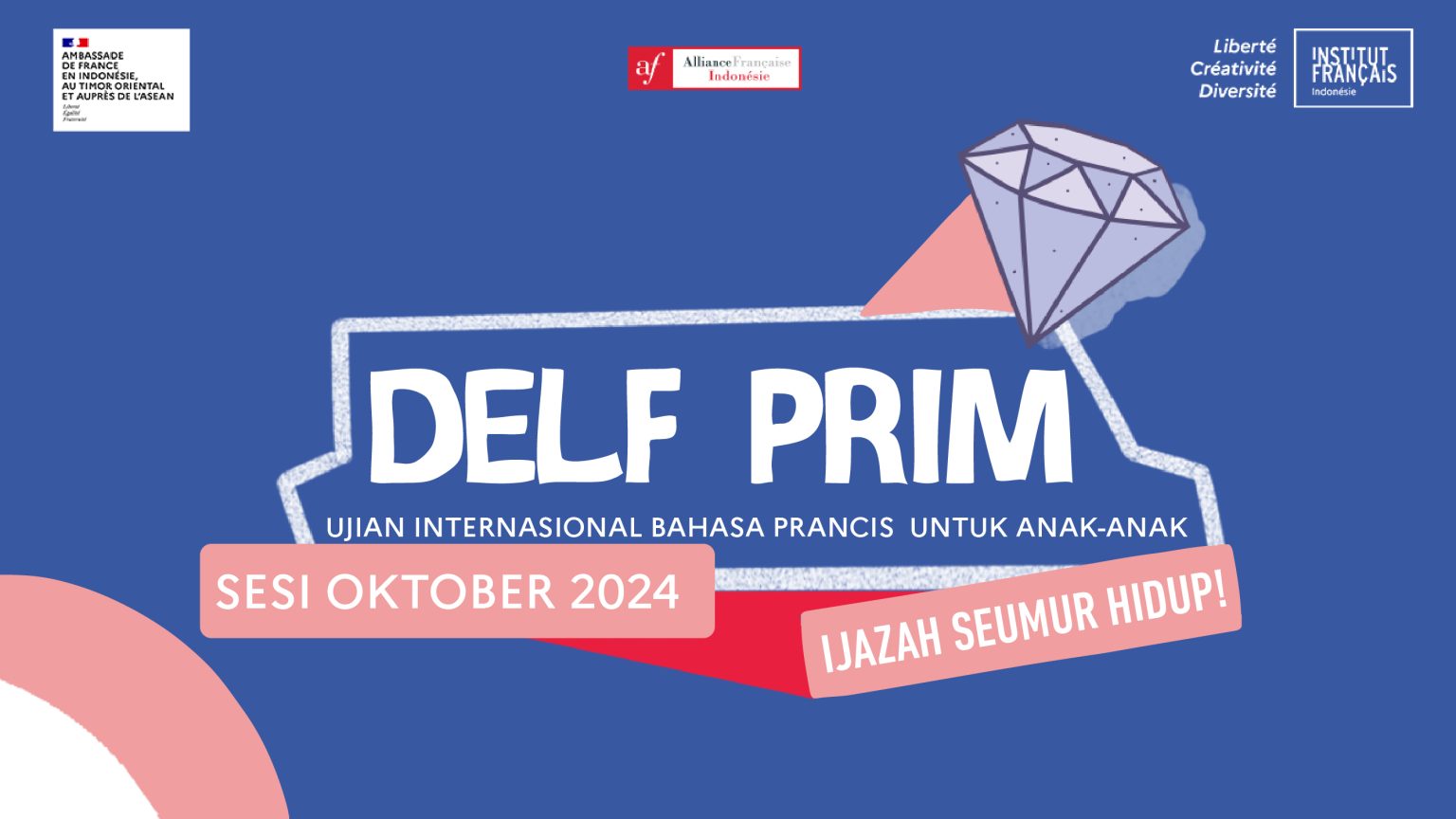 Pendaftaran DELF Prim Oktober 2024