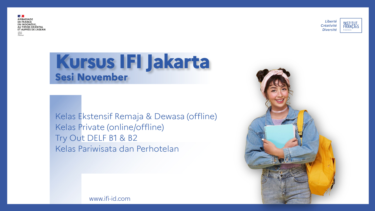 Cours de l’IFI Jakarta – session novembre 2024