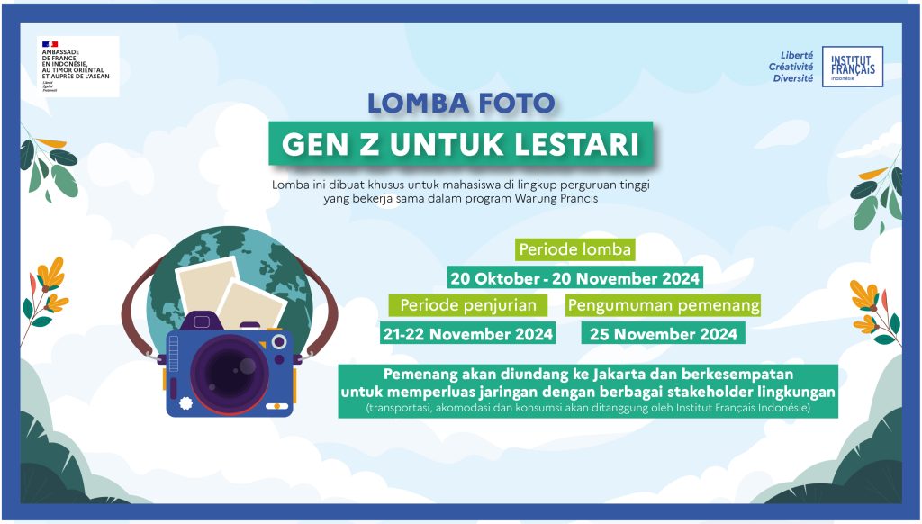 Concours photo « Gen Z Untuk Lestari »