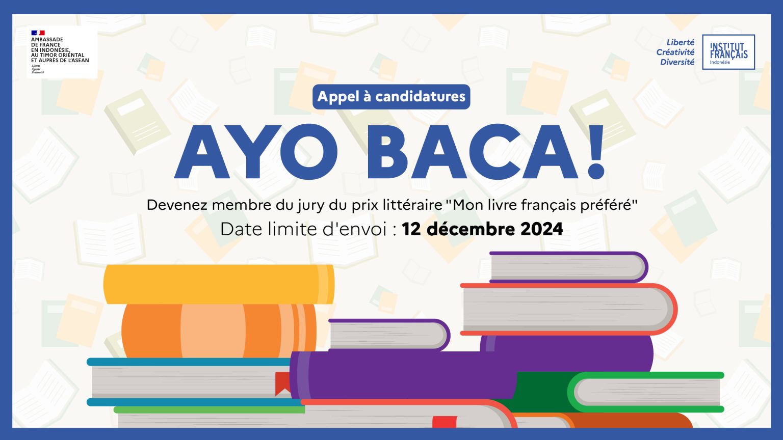 Appel à candidatures – AYO BACA!