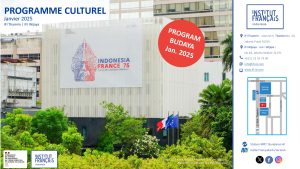 Programme culturel & cinéma IFI Jakarta janvier 2025